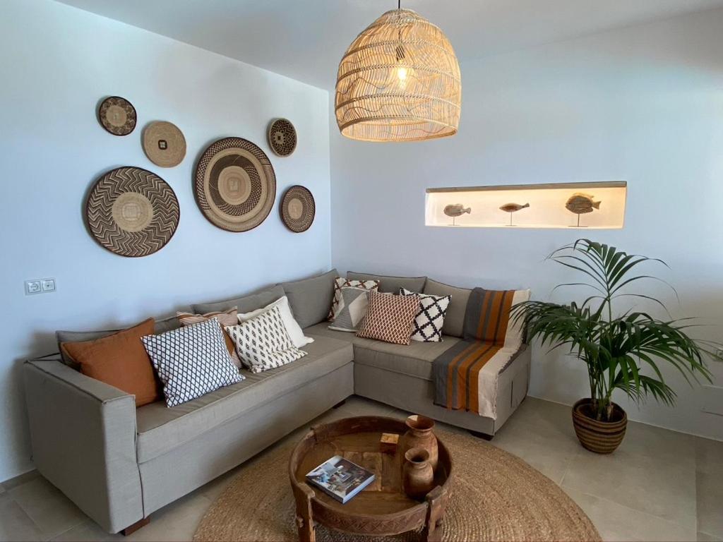 Villa Ypsilon Naxos - Luxury Holiday House With Amazing Sea View & Private Pool Agia Anna  Ngoại thất bức ảnh