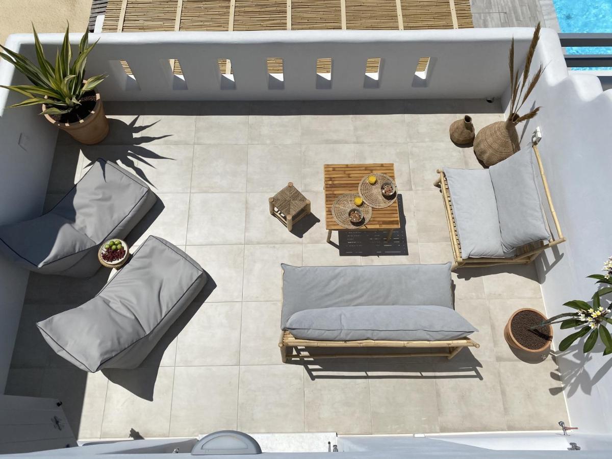 Villa Ypsilon Naxos - Luxury Holiday House With Amazing Sea View & Private Pool Agia Anna  Ngoại thất bức ảnh