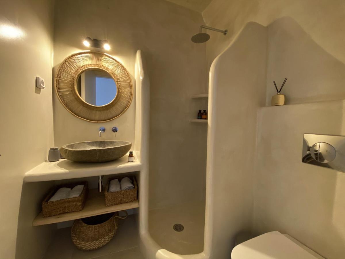 Villa Ypsilon Naxos - Luxury Holiday House With Amazing Sea View & Private Pool Agia Anna  Ngoại thất bức ảnh