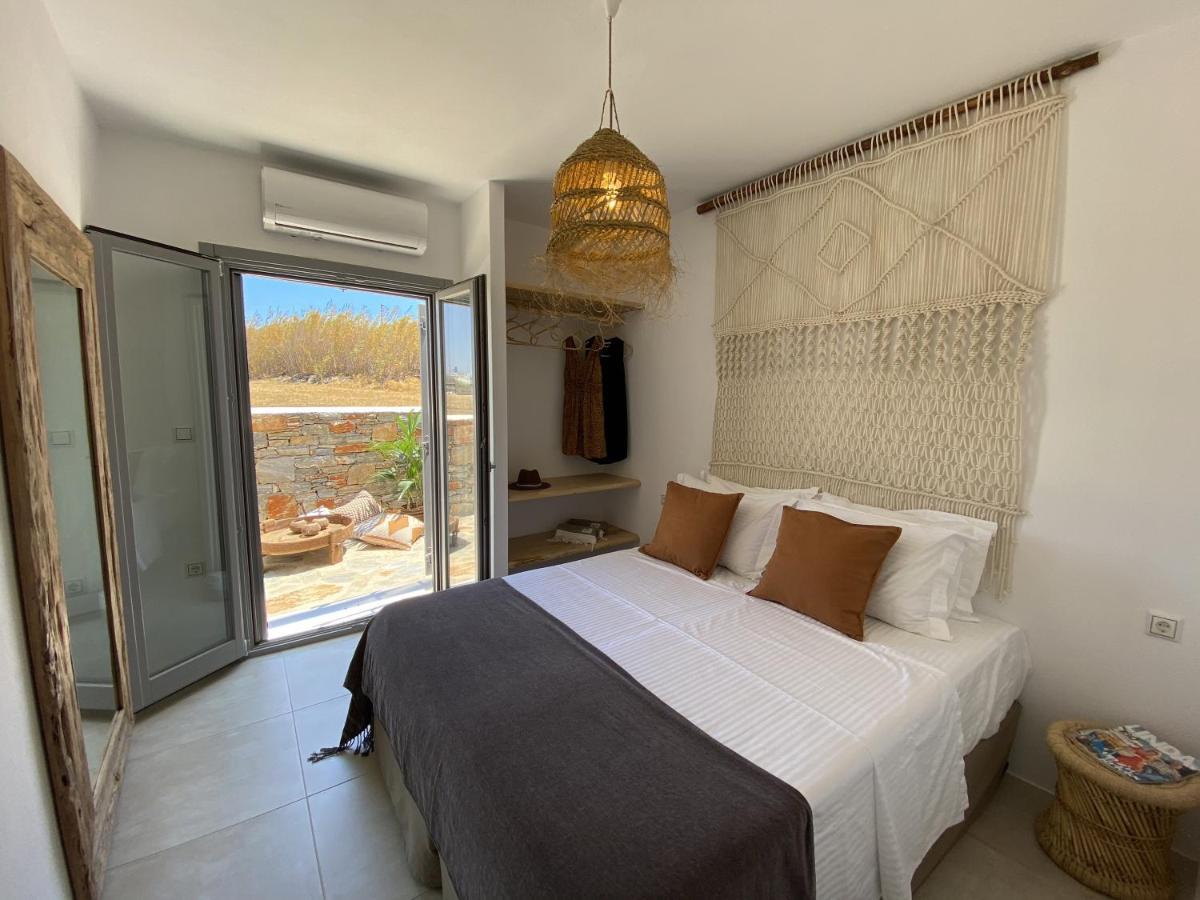Villa Ypsilon Naxos - Luxury Holiday House With Amazing Sea View & Private Pool Agia Anna  Ngoại thất bức ảnh